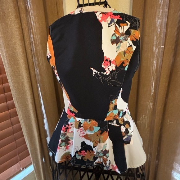3.1 Philip Lim for Target floral peplum top - Picture 4 of 6